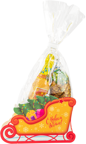 Изображение Шоколад фигурный Сладкая сказка в санях Сладкая сказка м/у, 60 г