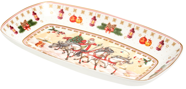 Изображение Блюдо 25*16см Лефард тройка фарфор Лефард , 1 шт