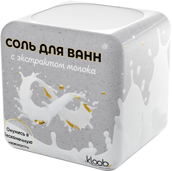 Изображение Гейзер для ванны Бурлящий кубик бесконечность Косметик Ленд м/у, 165 г