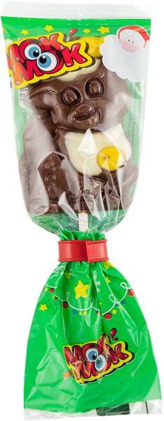 Изображение Шоколад на палочке Кролик фигурный с печеньем МОК м/у, 24 г