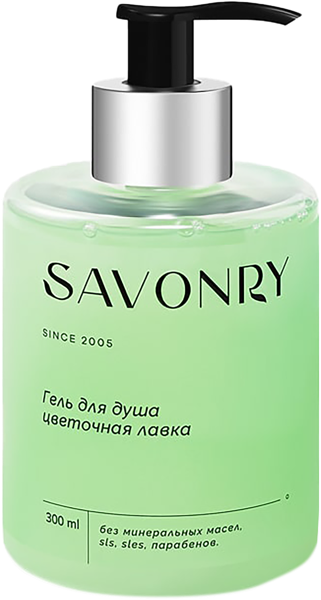 Изображение Гель для душа Савонри цветочная лавка Савонри ООО п/у, 300 мл