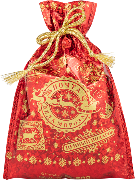 Изображение Набор Почта Деда Мороза рубиновый ТС ТАБРИС мешок 25-26, 500 г