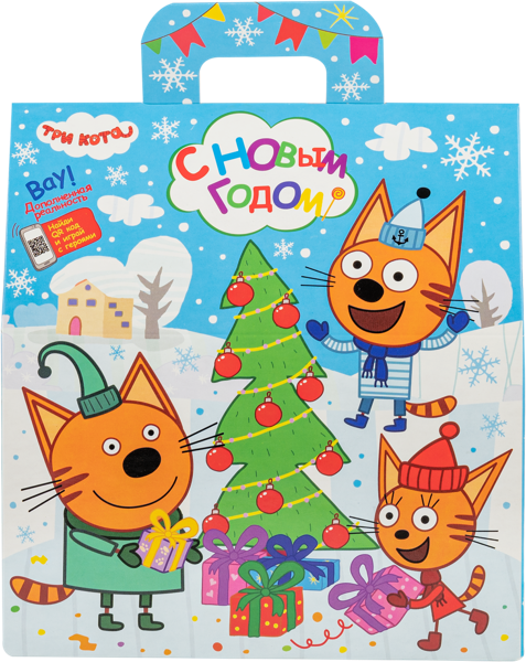 Изображение Набор Чемоданчик синий три кота ТС ТАБРИС кор 25-26, 500 г