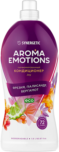 Изображение Кондиционер для белья Синергетик БИО радость Синергетик п/у, 1,8 л