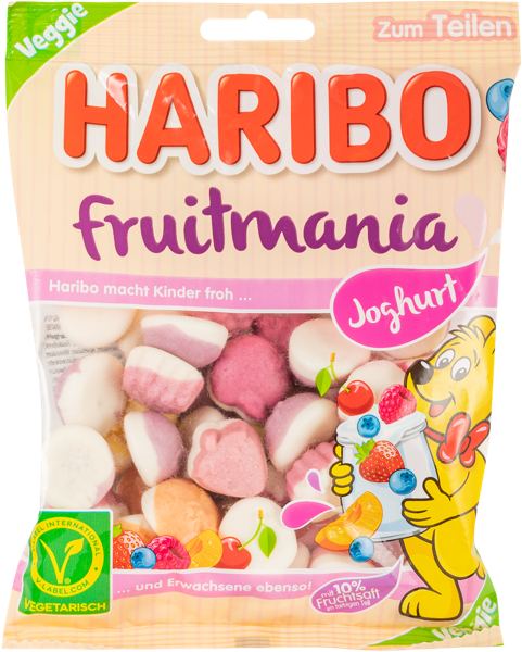 Изображение Мармелад жевательный Харибо фрутомания йогурт Харибо м/у, 160 г