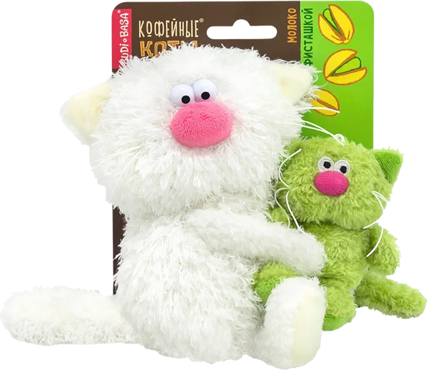 Изображение Мягкая игрушка 12см Будибаса десерт молоко с фисташкой МПП ООО к/у, 1 шт