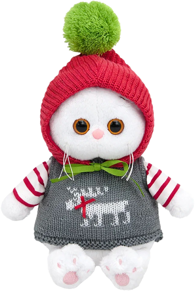 Изображение Мягкая игрушка 20см Будибаса друзья басика ли-ли бейби в жилете МПП ООО к/у, 1 шт