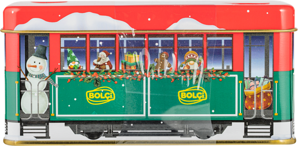 Изображение Конфеты шоколадные ассорти Болчи НГ рождественский трамвай Болчи Чиколата кор, 150 г