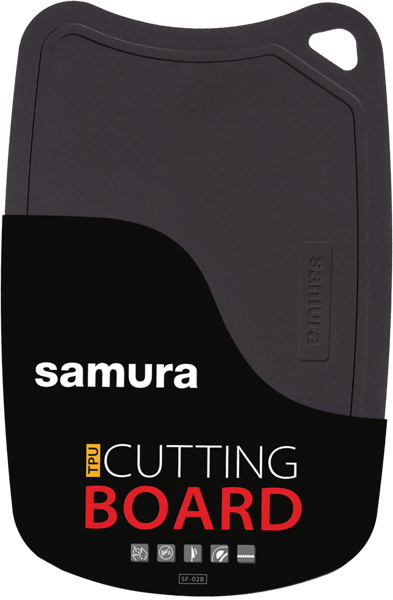 Изображение Доска 38*25см черная Самура термопластик Самура п/у, 1 шт