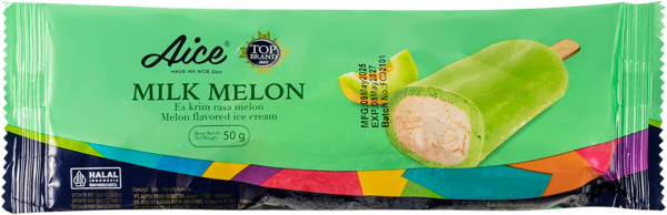 Изображение Мороженое эскимо Айс молочная дыня Айс Крим Джатим Индустри флоупак, 50 г