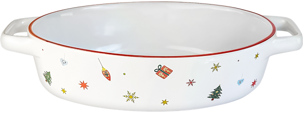 Изображение Форма 26,5*16см для запекания Эспрадо фестивос овальная Эспрадо м/у, 1 шт