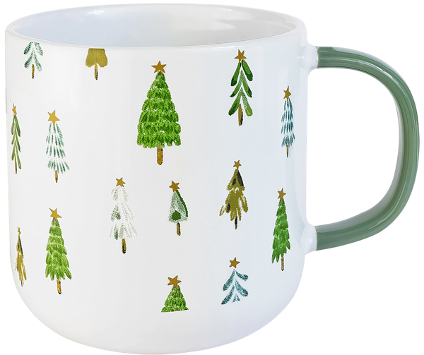 Изображение Кружка 360мл белая Эспрадо либре ели керамика Эспрадо м/у, 1 шт