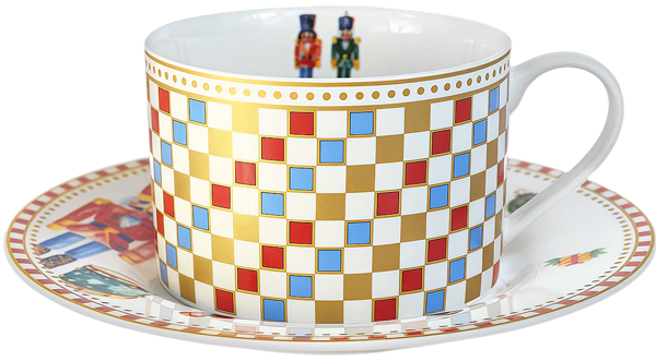 Изображение Чайная пара 220мл Эспрадо кликс белая фарфор Эспрадо кор, 1 шт