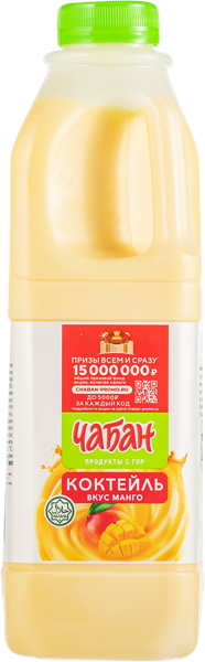 Изображение Коктейль 2,5% молочный Чабан манго Нальчикский МК п/б, 950 мл