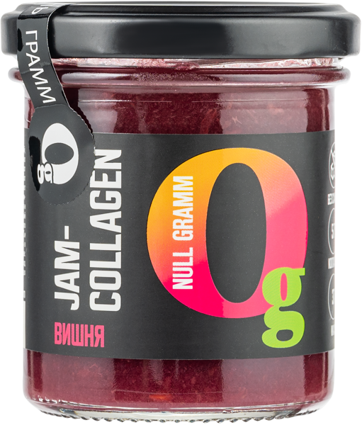 Изображение Джем низкокалорийный Ноль грамм вишня коллаген Велмейд с/б, 150 г
