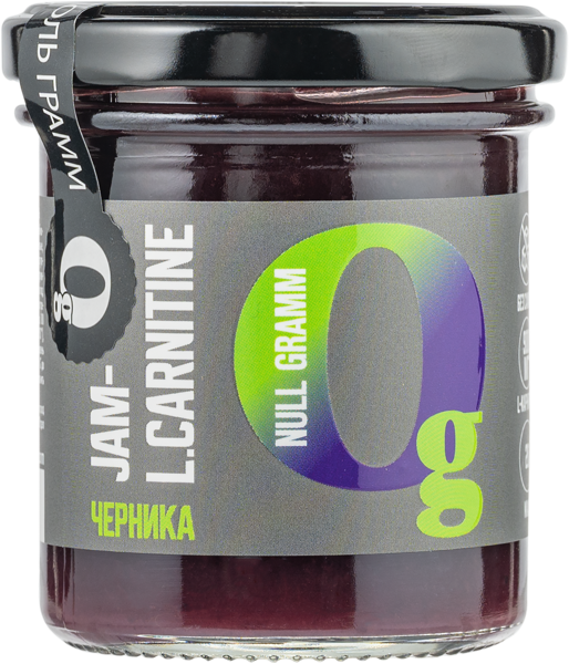 Изображение Джем низкокалорийный Ноль грамм черника Л-карнитин Велмейд с/б, 150 г