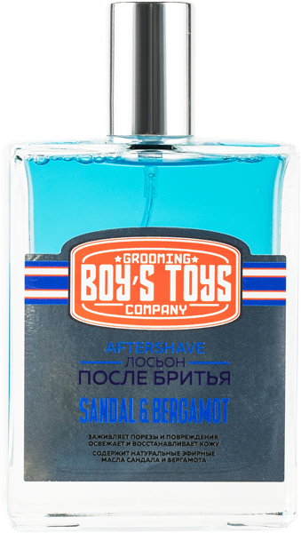 Изображение Лосьон после бритья Бойз тойс сандал бергамот Альфа Трейд п/у, 100 мл