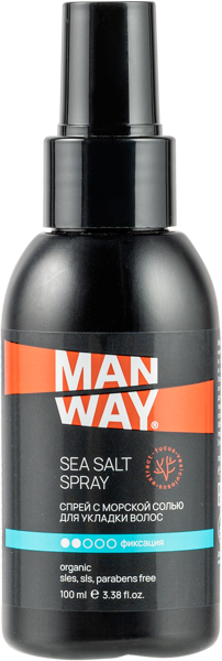Изображение Спрей для волос мужской Мен вей с морской солью Ингеоком Дистрибьюшен Парнерс п/у, 100 мл