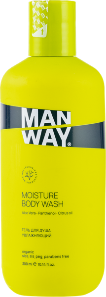 Изображение Гель для душа мужской Мен вей увлажняющий Ингеоком Дистрибьюшен Парнерс п/у, 300 мл