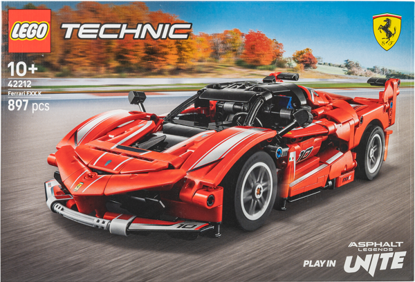 Изображение Конструктор с 10 лет 42212 Лего техник феррари FXX K Лего к/у, 1 шт