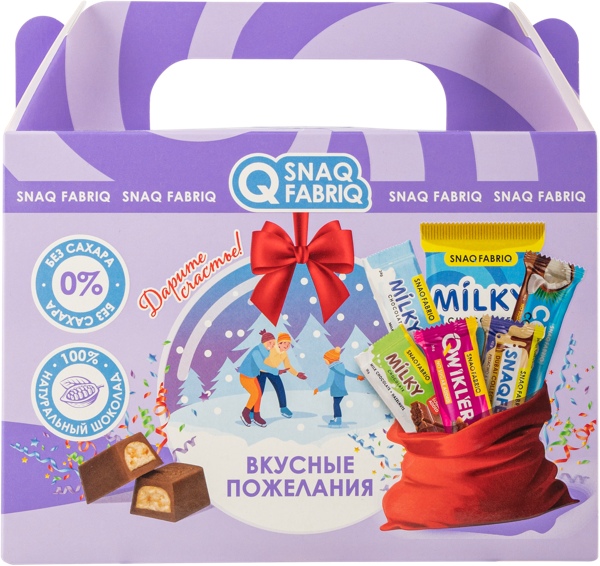 Изображение Подарочный Набор без сахара Снэк фабрик Фитнес Фуд к/к, 500 г