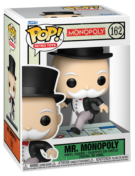 Изображение Фигурка 162 3+ Фанко поп геймс мистер монополия Фанко к/у, 1 шт