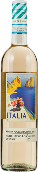 Изображение Вино розовое сухое Пино Гриджио Венето делле Венеция Розе 2024 Ревино с/б, 0,75 л