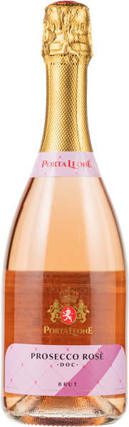 Изображение Вино игристое розовое брют Ле Контессе просекко розе 2024 Ле Контессе с/б, 0,75 л