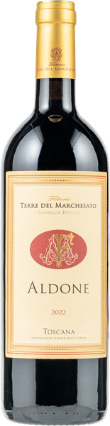 Изображение Вино красное сухое стиль №3 Мерло Тоскана Алдоне 2022 Терре дель Маркезато с/б, 0,75 л