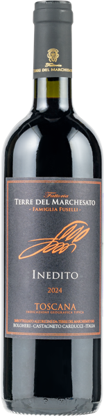 Изображение Вино красное сухое стиль №3 Мерло Тоскана Инедито 2024 Терре дель Маркезато с/б, 0,75 л