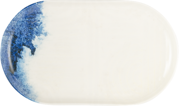 Изображение Тарелка 25см овальная Гюрал Порселен энигма фарфор Гюрал Порселен , 1 шт