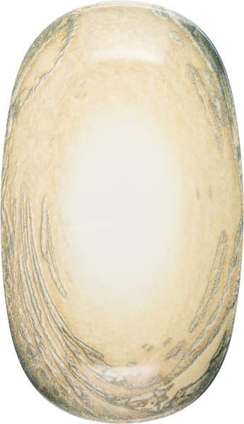 Изображение Тарелка 24см овальная Гюрал Порселен бриз фарфор Гюрал Порселен , 1 шт