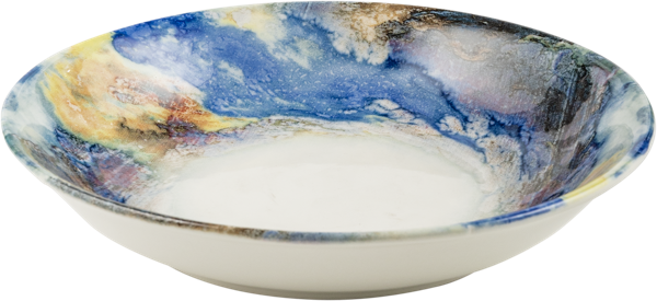 Изображение Салатник 20см круглый Гюрал Порселен андромеда фарфор Гюрал Порселен , 1 шт