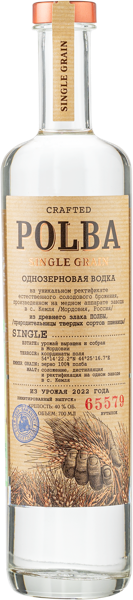 Изображение Водка 40% Полба ЛВЗ Саранский с/б, 0,7 л
