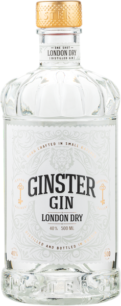 Изображение Джин 40% Джинстер лондон драй ЛВЗ Саранский с/б, 0,5 л