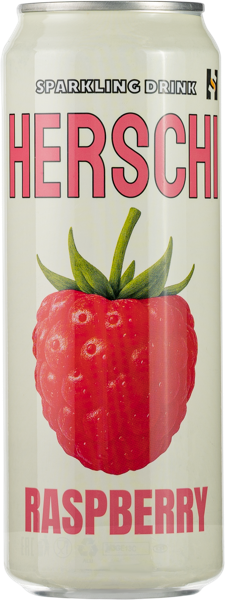Изображение Напиток газ Херши малина Натуральные напитки ж/б, 0,45 л