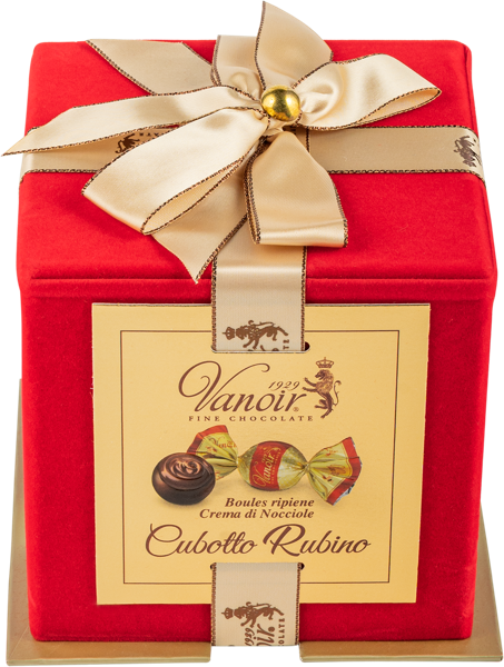 Изображение Конфеты в молочном шоколаде Вануар пралине куботто рубино Иль Ровере кор, 205 г