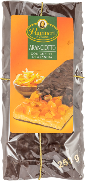 Изображение Шоколад темный 58% Ваннуччи из Умбрии миндаль и цукаты Ваннуччи м/у, 250 г