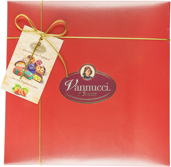 Изображение Конфеты ассорти Ваннуччи из Умбрии пралине пурпурный розовый Ваннуччи кор, 490 г