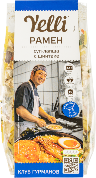 Изображение Смесь для супа Елли рамен с шиитаке Ярмарка ТД м/у, 110 г