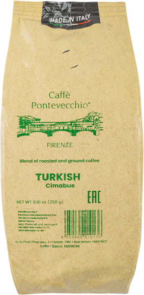 Изображение Кофе молотый Каффе Понтевеккьо Фирэнце по-турецки 80% арабика Кафемока СРЛ м/у, 250 г