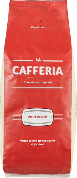 Изображение Кофе в зернах Ла Кафферия портофино 90% арабика Торрефационе Каффе м/у, 1 КГ