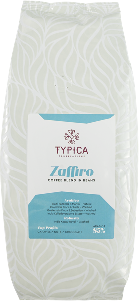 Изображение Кофе в зернах Типика заффиро 85% арабика Педрон Каффе м/у, 1 КГ