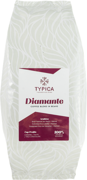 Изображение Кофе в зернах Типика диаманте 100% арабика Педрон Каффе м/у, 1 КГ
