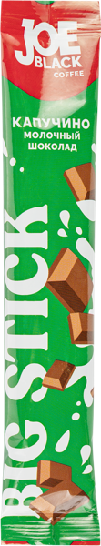 Изображение Кофе растворимый Джо Блэк молочный шоколад Столица м/у, 30 г