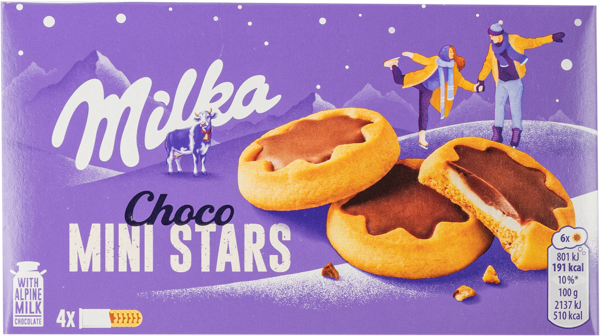 Изображение Печенье с молочной начинкой Милка чоко минис Мондэлис кор, 150 г