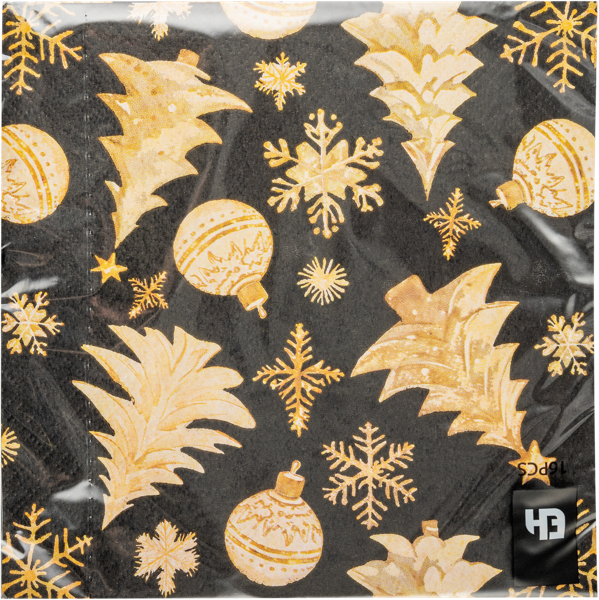 Изображение Салфетки 33*33см Купман рождеств узор Купман Интернэшнл м/у, 16 шт