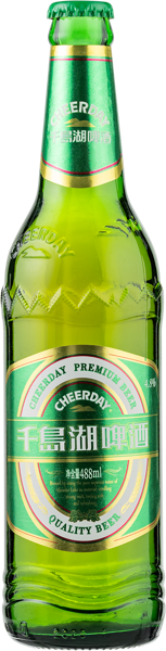 Изображение Пиво светлое Лагер 4,8% ф Чирдэй Премиум Хенгжоу с/б, 0,488 л