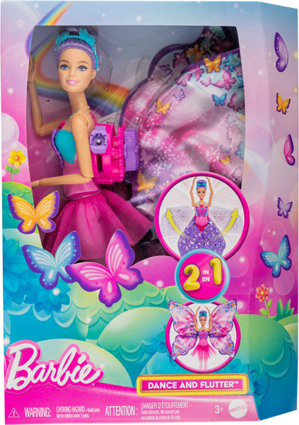 Изображение Кукла 29см Барби балерина с крыльями Маттэл к/у, 1 шт