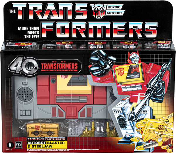 Изображение Фигурка интерактивная Трансформеры бластер и стилджо Хасбро к/у, 1 шт